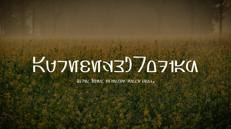 Aurebesh_Rodian Font