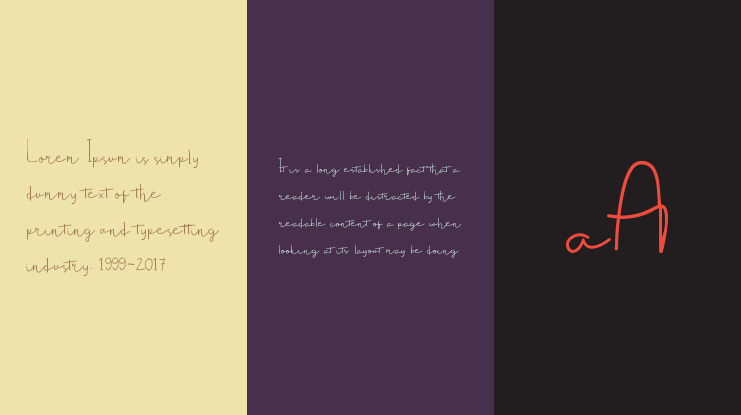 Glamor Signature Font