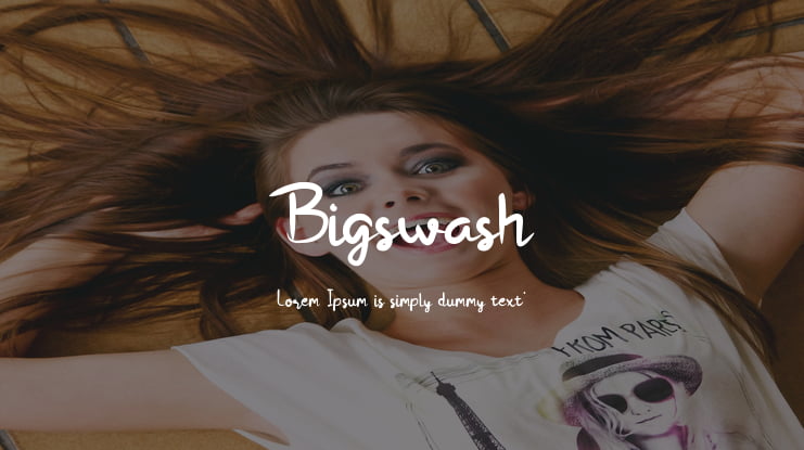 Bigswash Font