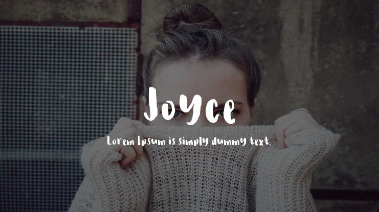 Joyce Font