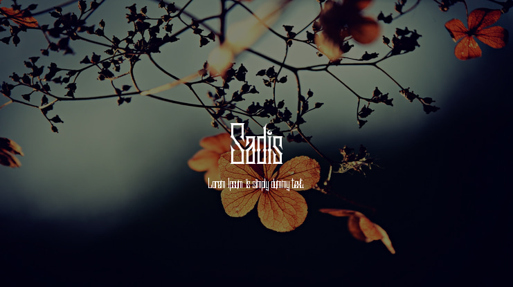 Sadis Font
