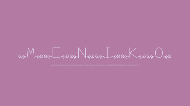 meniko Font