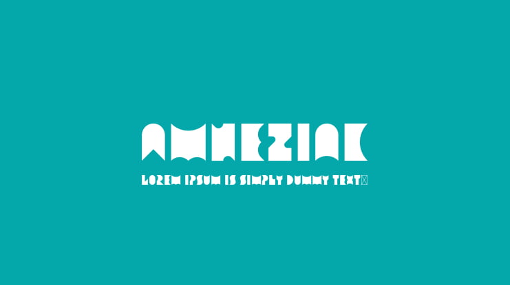 Amneziak Font Family
