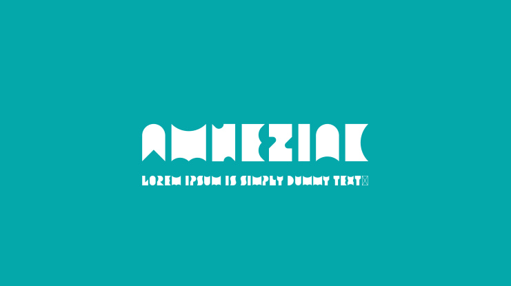 Amneziak Font Family