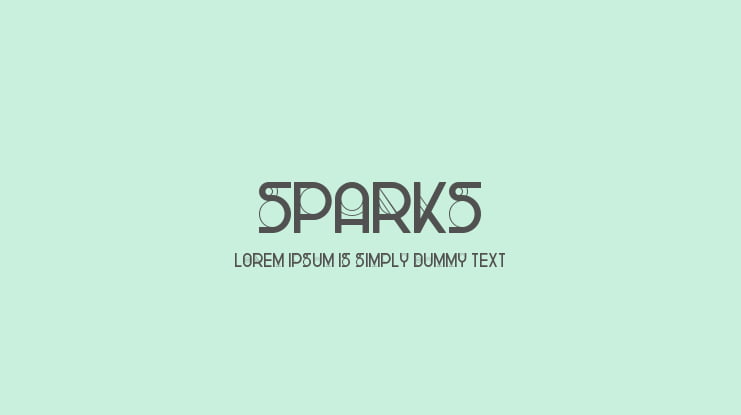 Sparks Font