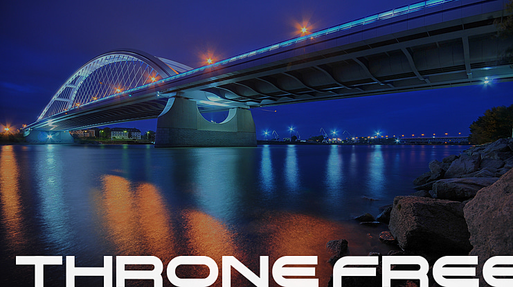 THRONE FREE Font