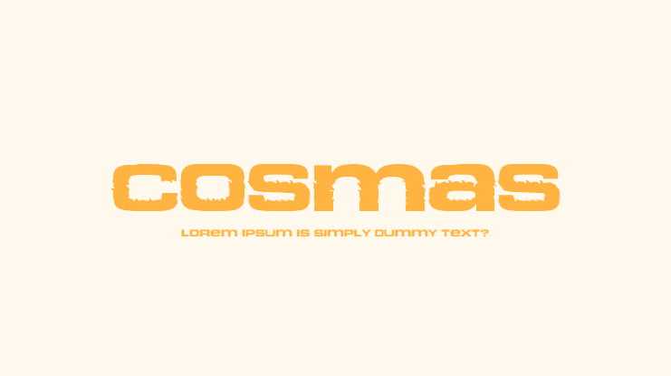 Cosmas Font