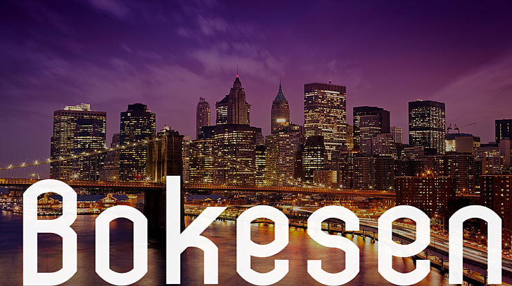 Bokeseni Font Family