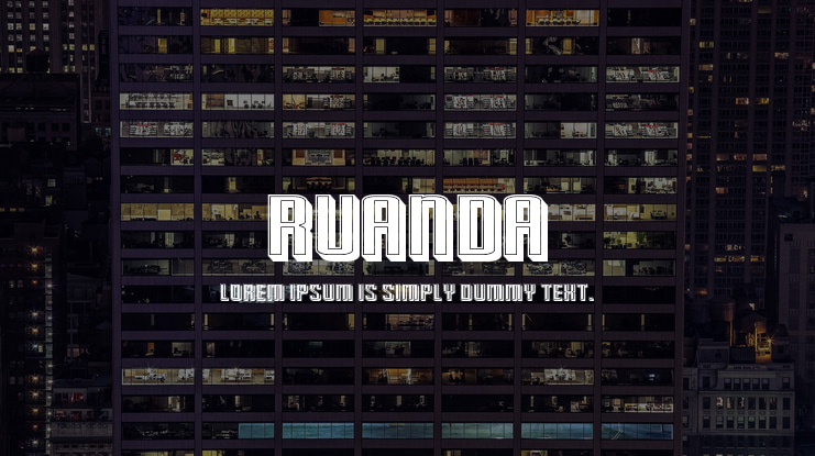 Ruanda Font Family