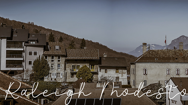 Raleigh Modesto Font