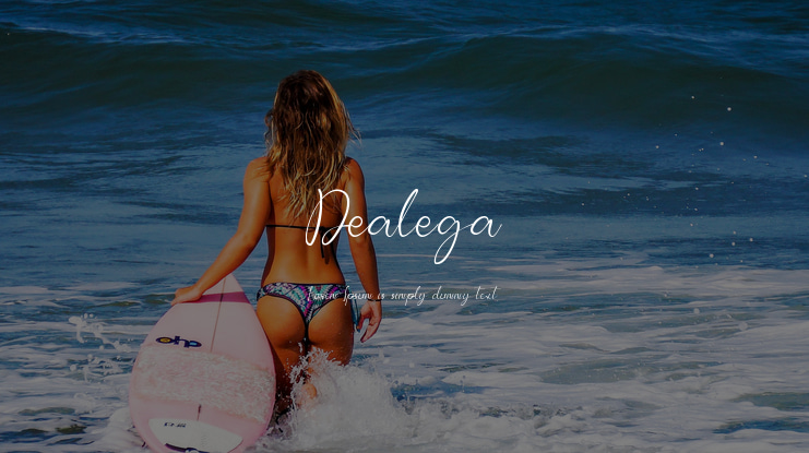 Dealega Font