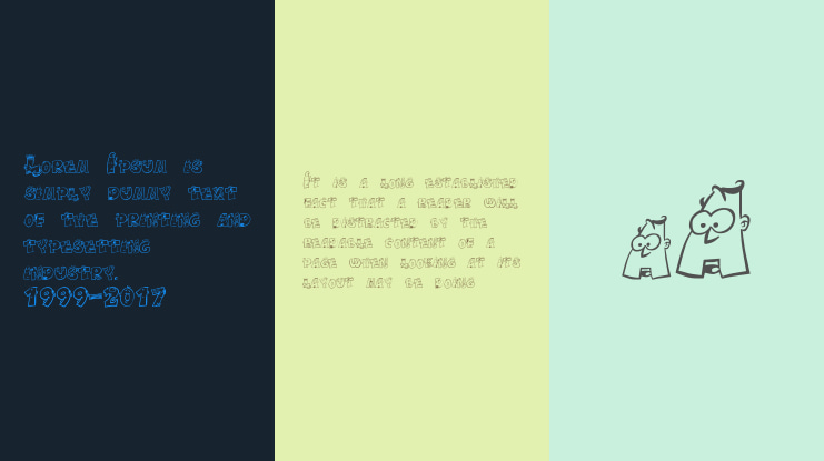 Caricature Font