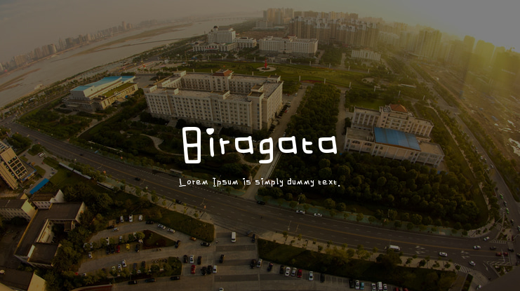 Biragata Font