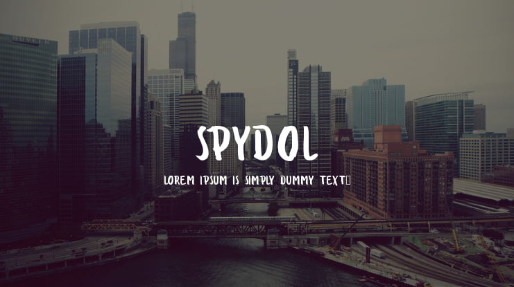 SPYDOL Font
