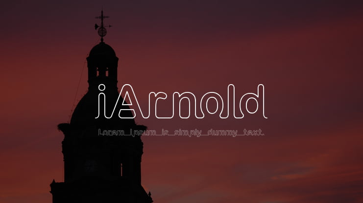 iArnold Font