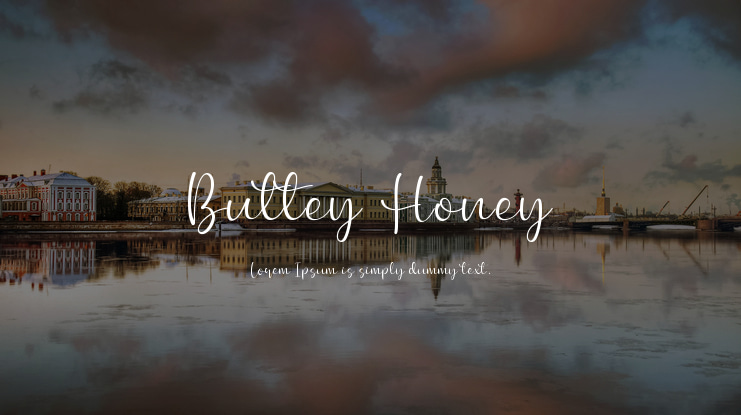 Buttey Honey Font
