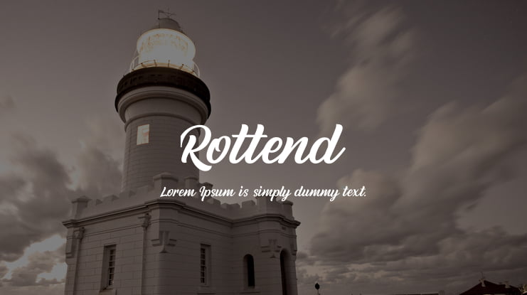 Rottend Font Family