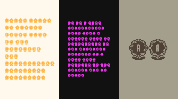 Flower Capitals 1 Font Family