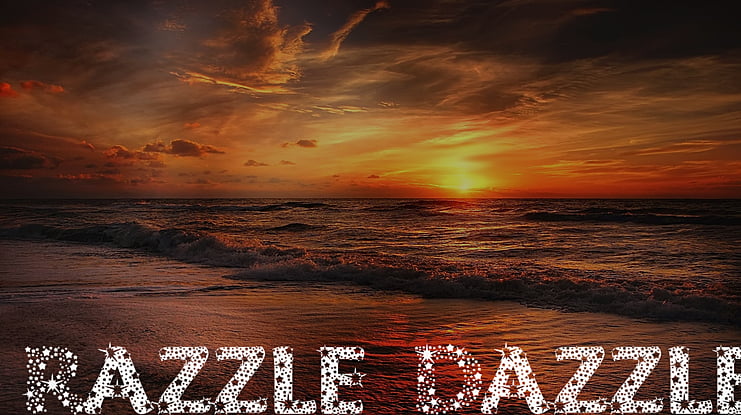 Razzle Dazzle Font