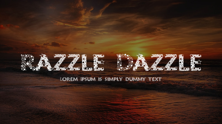 Razzle Dazzle Font