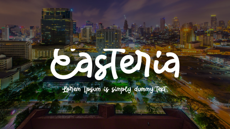 Easteria Font