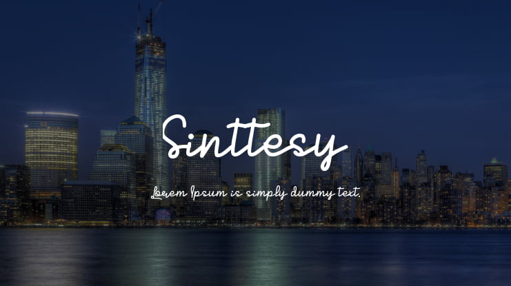 Sinttesy Font