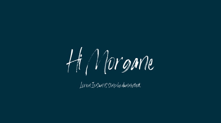 Hi Morgane Font