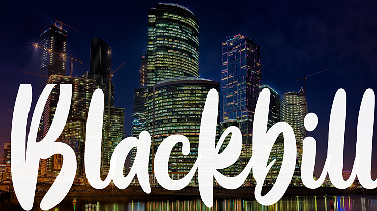 Blackbill Font