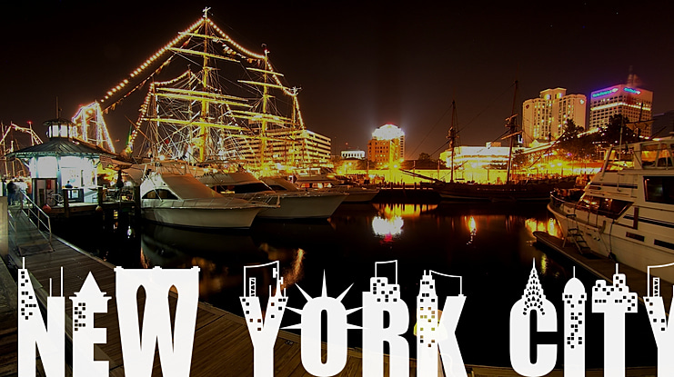 New York City Font