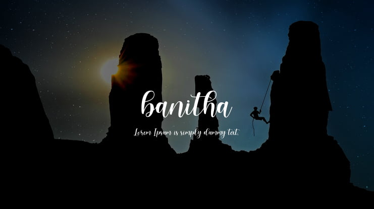 banitha Font