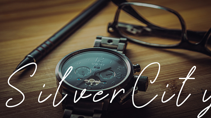 Silver City Font