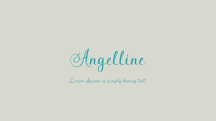 Angelline Font