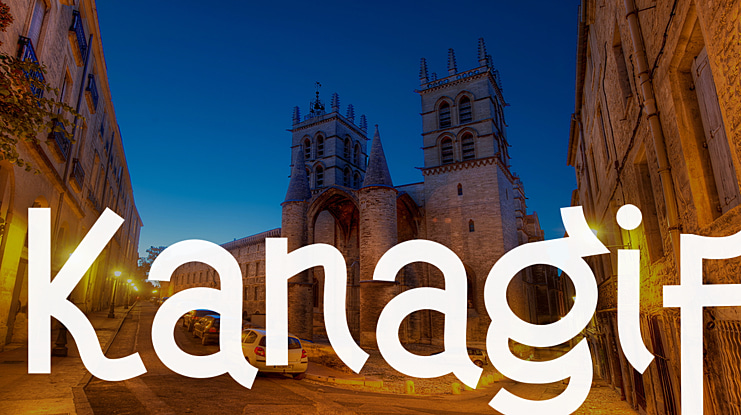 Kanagif Font