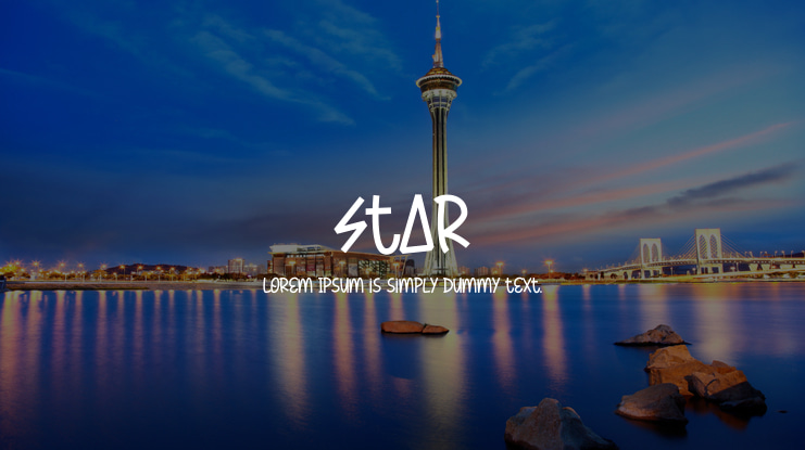Star Font