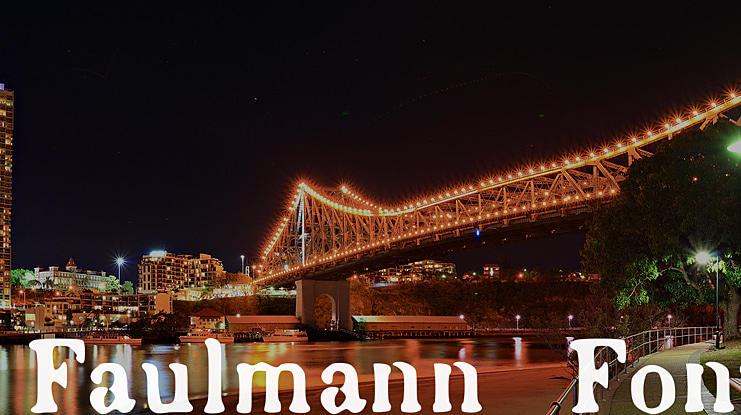 Faulmann Font