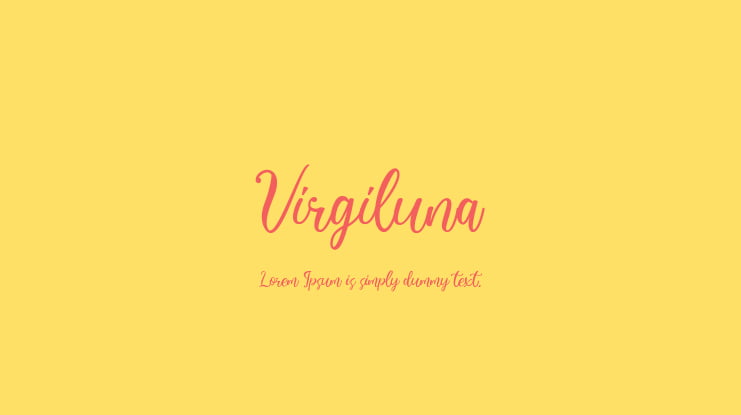 Virgiluna Font