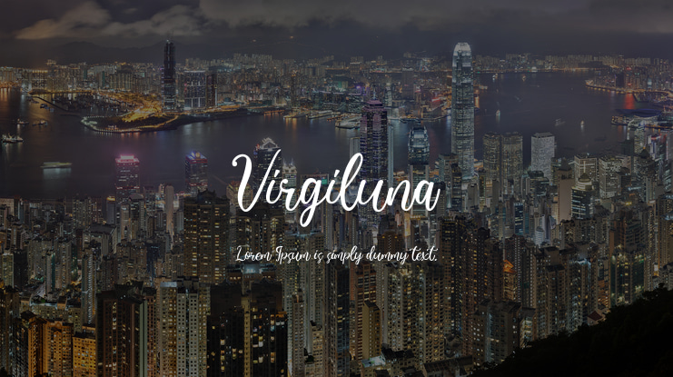Virgiluna Font