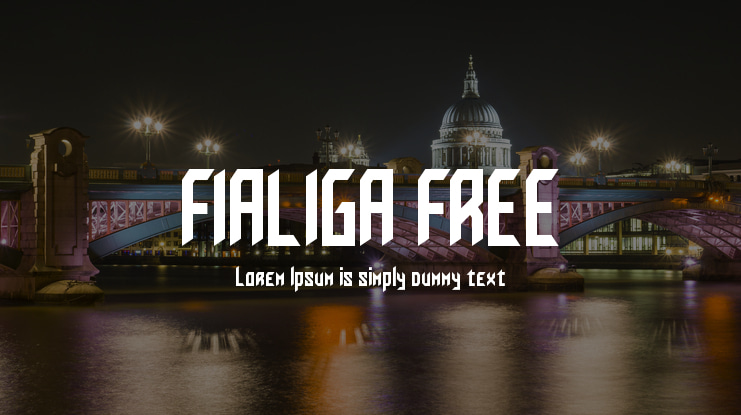 FIALIGA FREE Font