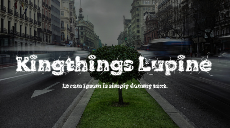 Kingthings Lupine Font Family