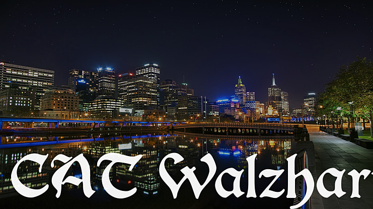 CAT Walzhari Font