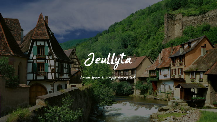Jeullyta Font