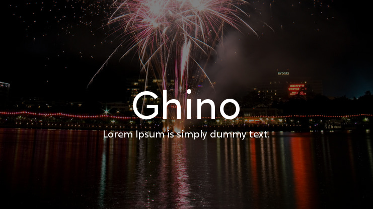 Ghino Font Family