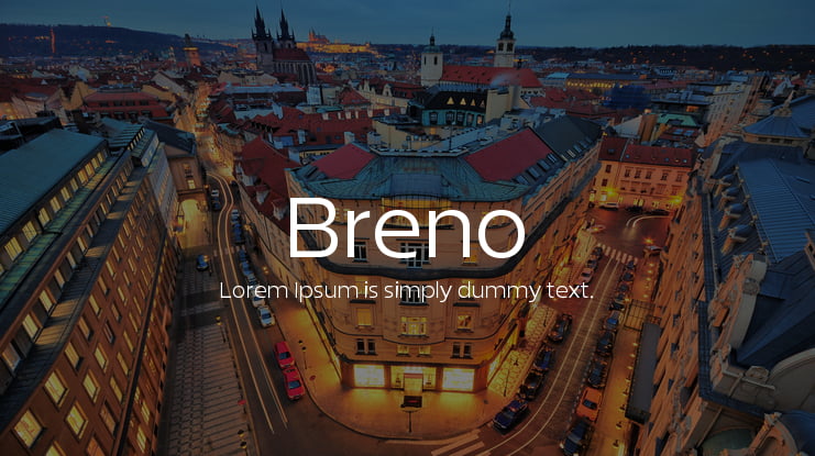 Breno Font Family