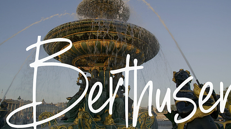 Berthusen Font