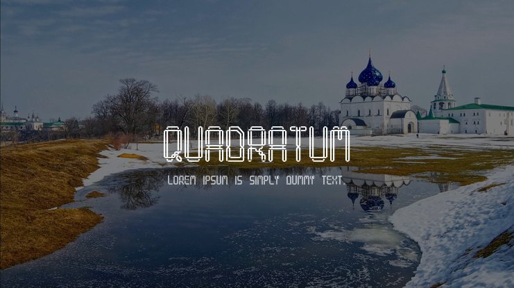 Quadratum Font