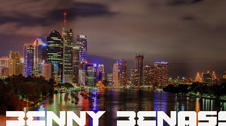 Benny Benassi Font Remake