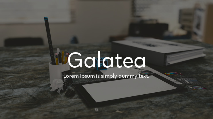 Galatea Font Family