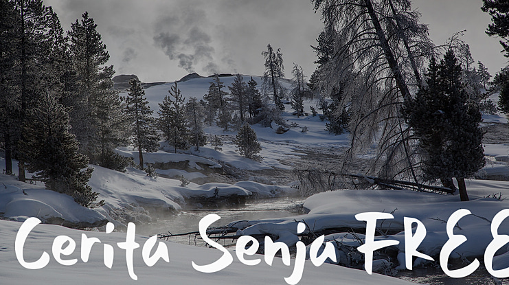 Cerita Senja FREE Font