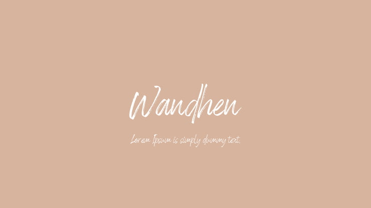 Wandhen Font