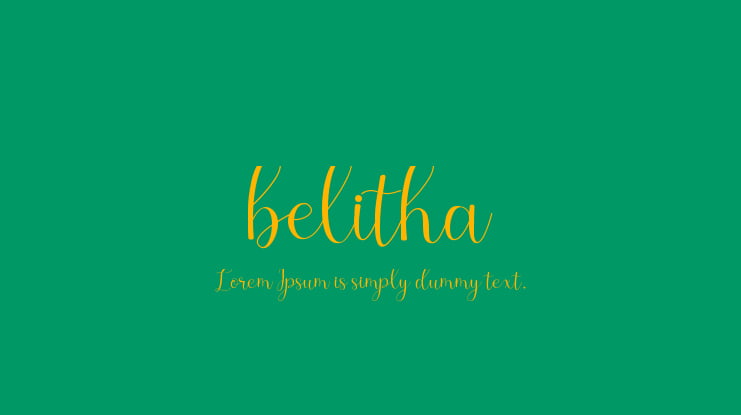 belitha Font